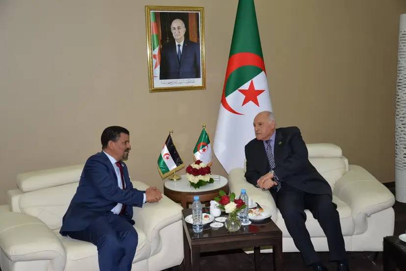 Mr. Attaf received his Sahrawi counterpart