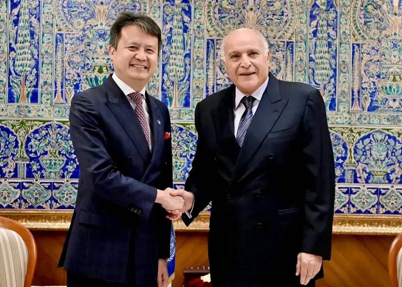 Mr Attaf receives WIPO Director General