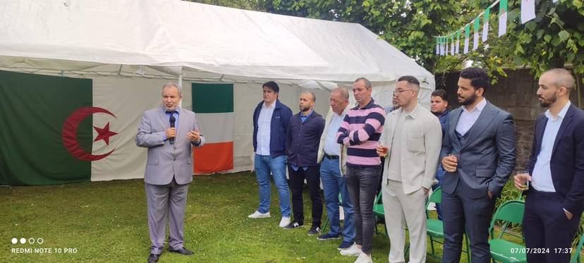 The Algerian community in Ireland celebrates the 62nd anniversary of the independence in Ambassador’s residence in Dublin. Sunday 7th July 2024
