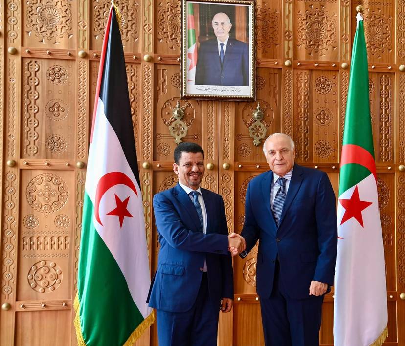 Mr. Attaf received his Sahrawi counterpart