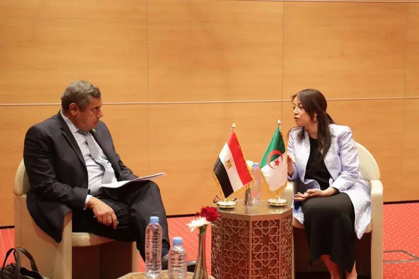 Mrs. Mansouri received the Deputy Minister of Foreign Affairs of the Republic of Egypt